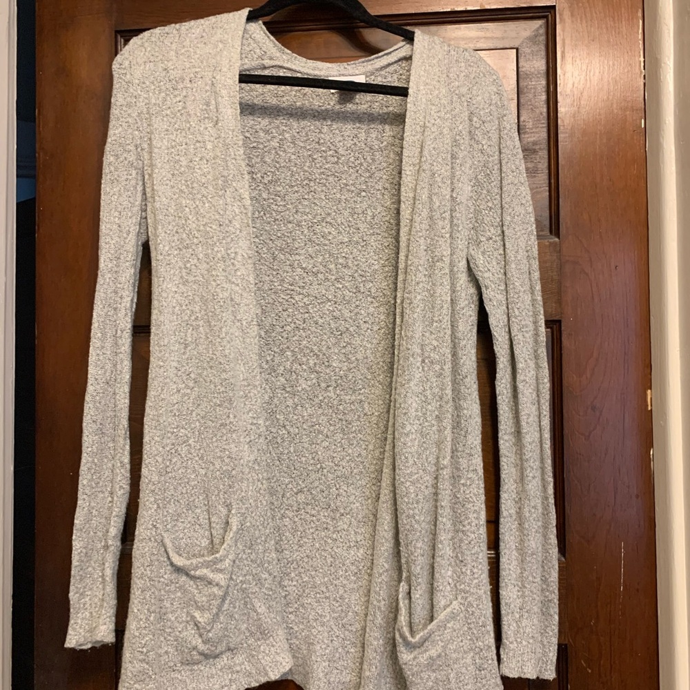 Old Navy Light Gray Women's Cardigan